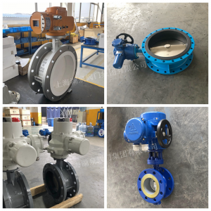 電動法蘭蝶閥d941x-16（DN65，380V開關型）